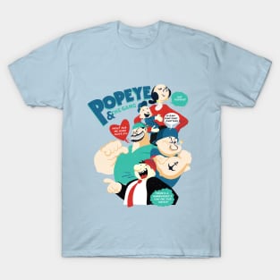 Popeye and the Gang T-Shirt